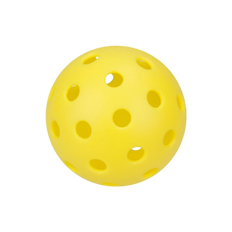 Pickleball Injection Molded Resilient 40-Hole Ball-TPE Elasticity Ball Outdoor Sports Playing Experience