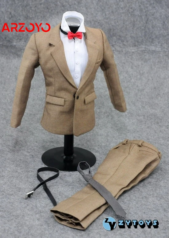 Zytoys-アクションフィギュア用の男性スーツ、1/6スケール、洋風
