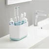 1Pcs Toothbrush Toothpaste Holder Case Shaving Makeup Brush Electric Toothbrush Holder Organizer Stand Bathroom Accessories Box 2