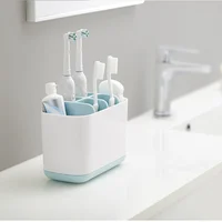 1Pcs Toothbrush Toothpaste Holder Case Shaving Makeup Brush Electric Toothbrush Holder Organizer Stand Bathroom Accessories Box 2