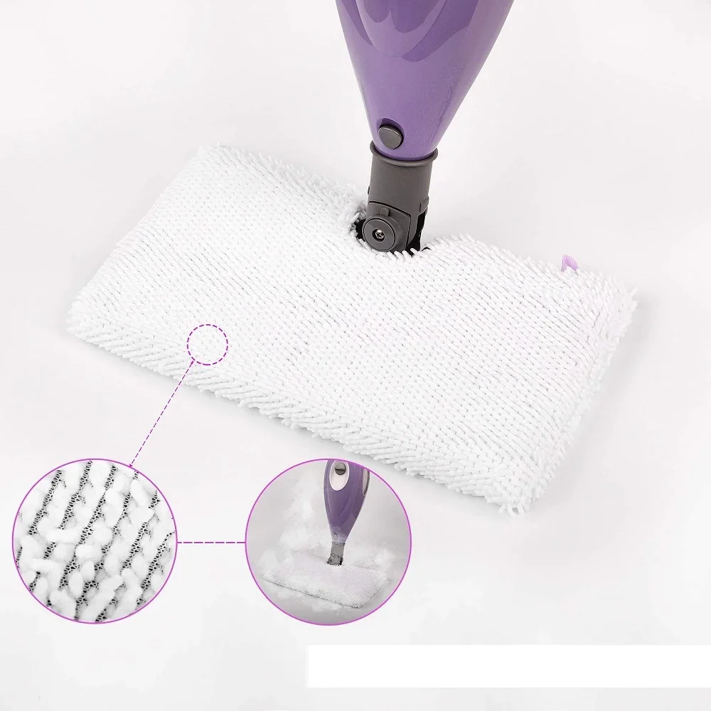 Pocket Steam Mop pad Cleaning Pads for Shark Steam Pocket Mop Steamer Replacement Pads Microfiber Cloths 32*18CM 2