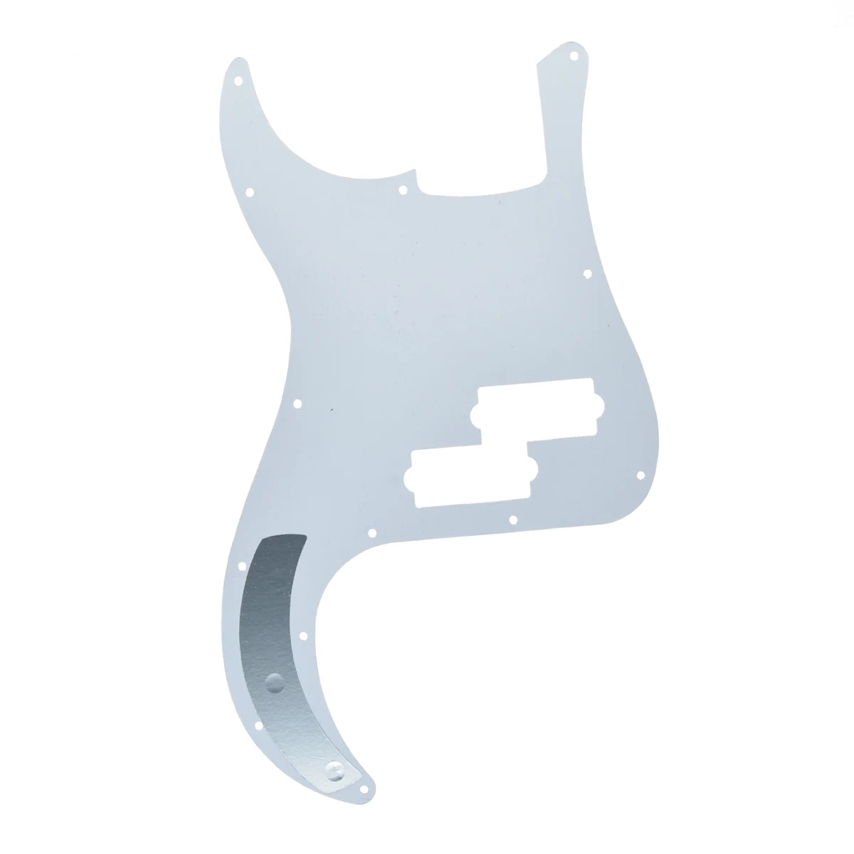 Dopro Precision Bass P Bass Plastic Pickguard PB Scratch Plate for American/Mexican P Black/White Grid