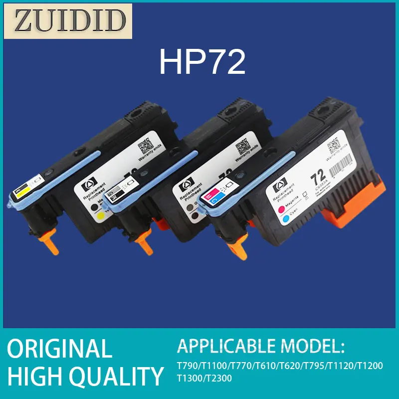 Cabeça de Impressão Hp72 Cabeça para hp T790 T1100 T770 T610 T620 T795 T1120 T1200 T1300 T2300 C9380a C9383a C9384a Cabeçote de Impressão