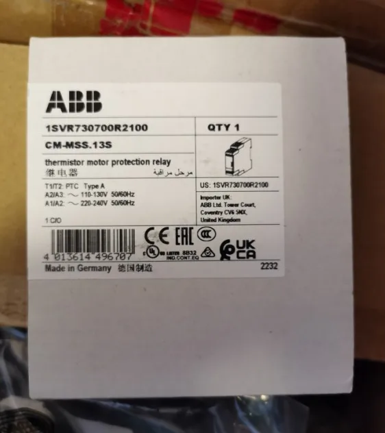 

Оригинальный ABB Φ 110-130VAC, 220-240VAC