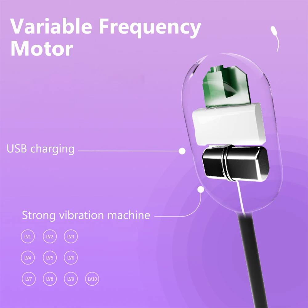 10 Frequency Silicone Urethral Dilator Horse Eye Stick Vibrator Catheter Penis Plug Sex Toys Men Vibrating Urethral Plug