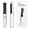 Wireless Hair Straightener Beard Comb for Women and Men 30W 4000mAh Automatic Brush Mini Magic Portable Cordless USB Charging 1