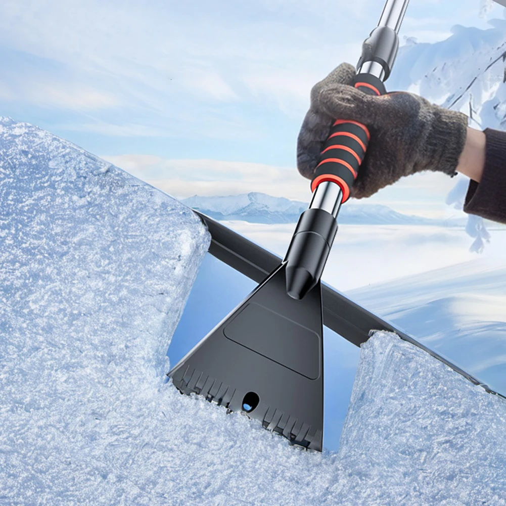 3 in 1 winter snow remover brush windshield defrost broom ice scraper tool car accessories extendable handle
