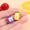 8pcs 1:12 Miniatures Dollhouse Jams Model Furniture Kitchen Accessories For Doll House Decor Kids Pretend Play Toys Gift 5