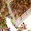 Factory Price Small Size Loose Gemstone Colorful 2.0-3.0mm Round Brilliant Cut Natural Tourmaline For Jewelry Making 6
