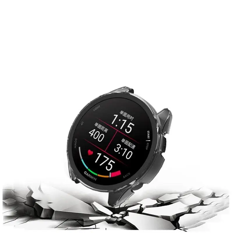 Glass Screen Protector Case for Smartwatch - Protective Cover Accessories
