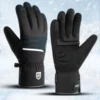 Autumn Winter Outdoor Sports Cycling Durable Velvet Warm Gloves Touch Screen Waterproof Windproof Anti-slip Cold Resistant 1