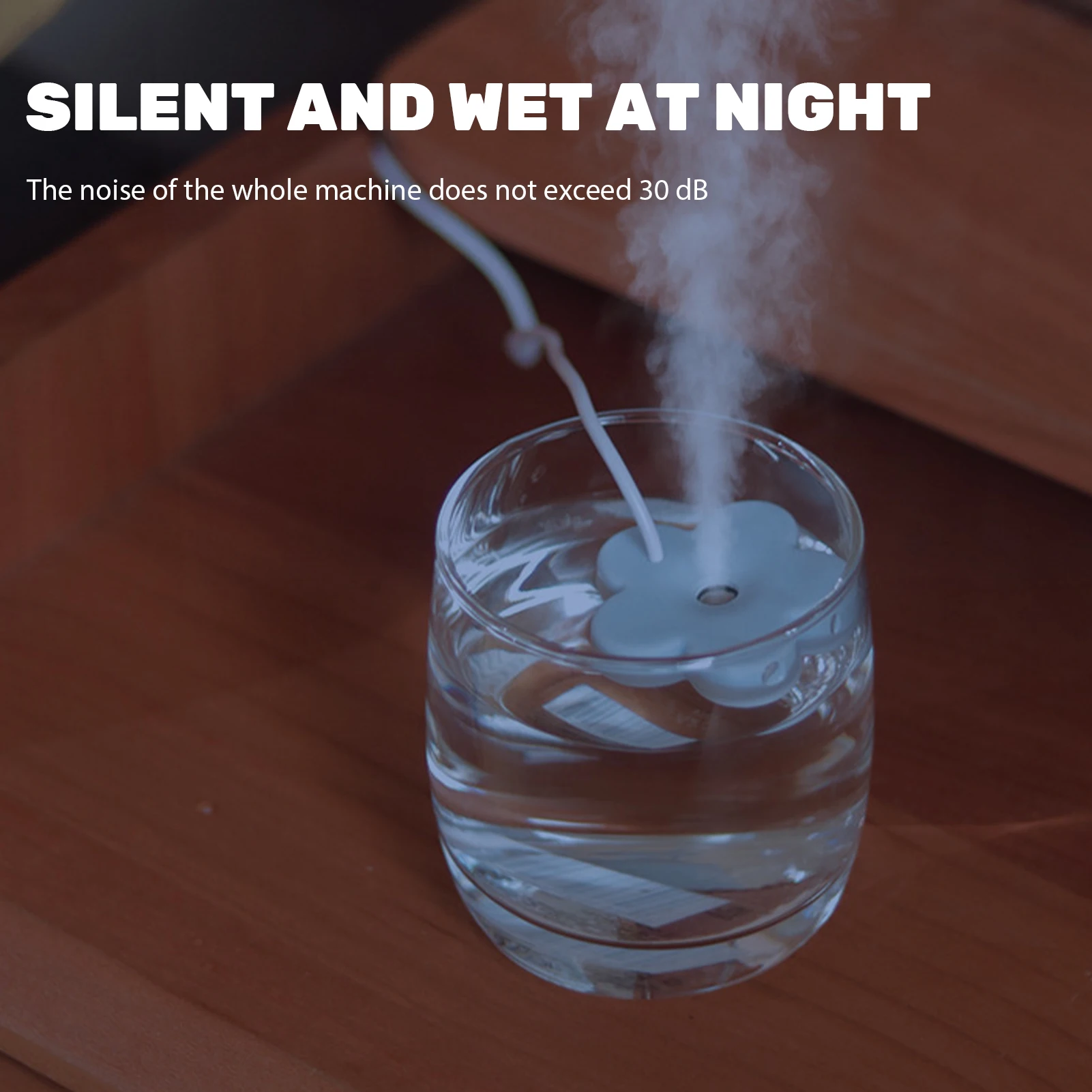 

Portable Small Floret Humidifier No Limitation Container Humidifier Homehould Product