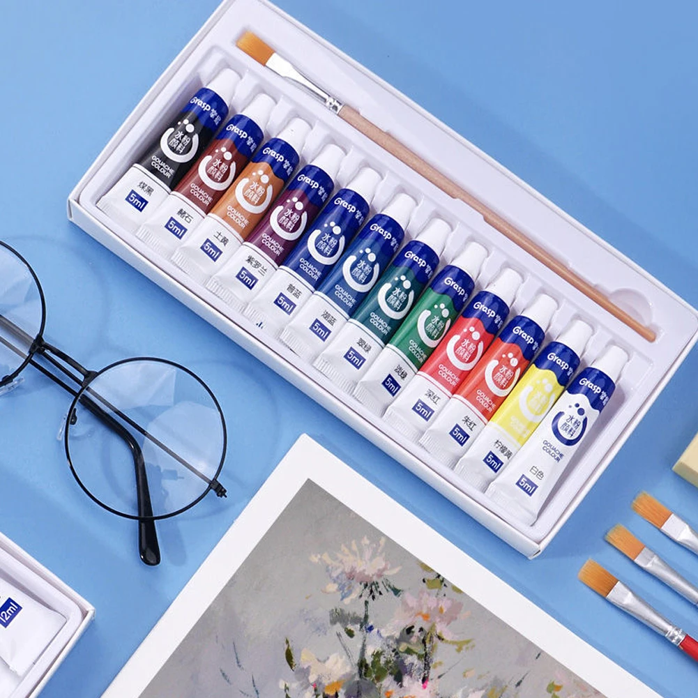 12182436ColorsWatercolorPaintSetforArtisticStudentsBeginners