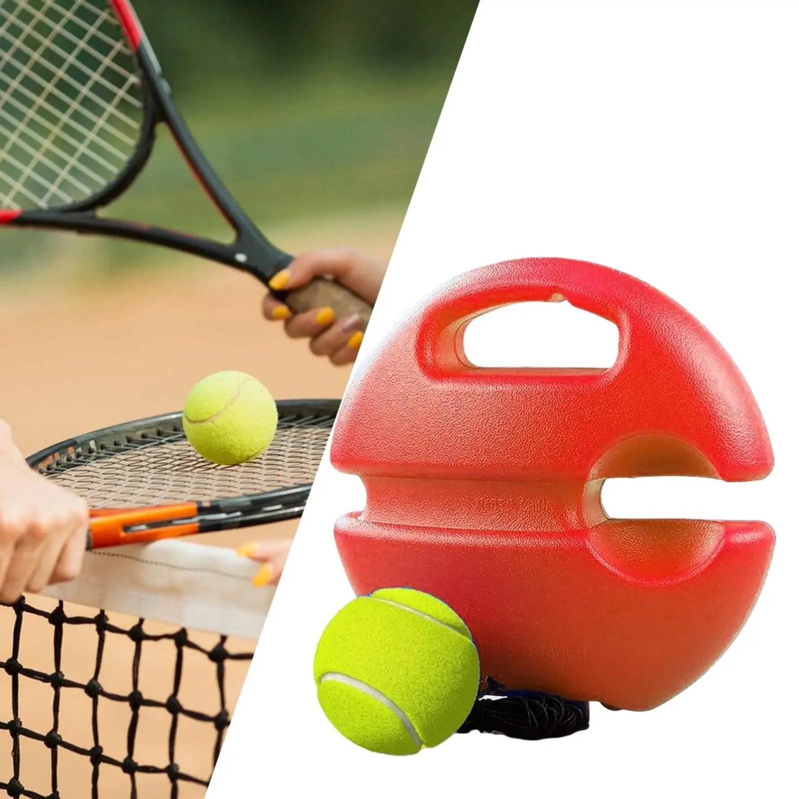 Tennis Trainer Partner Sparring Device Practice Tool for Outdoor Sports Adult Kids Single Player Enhances Skills Single Playing