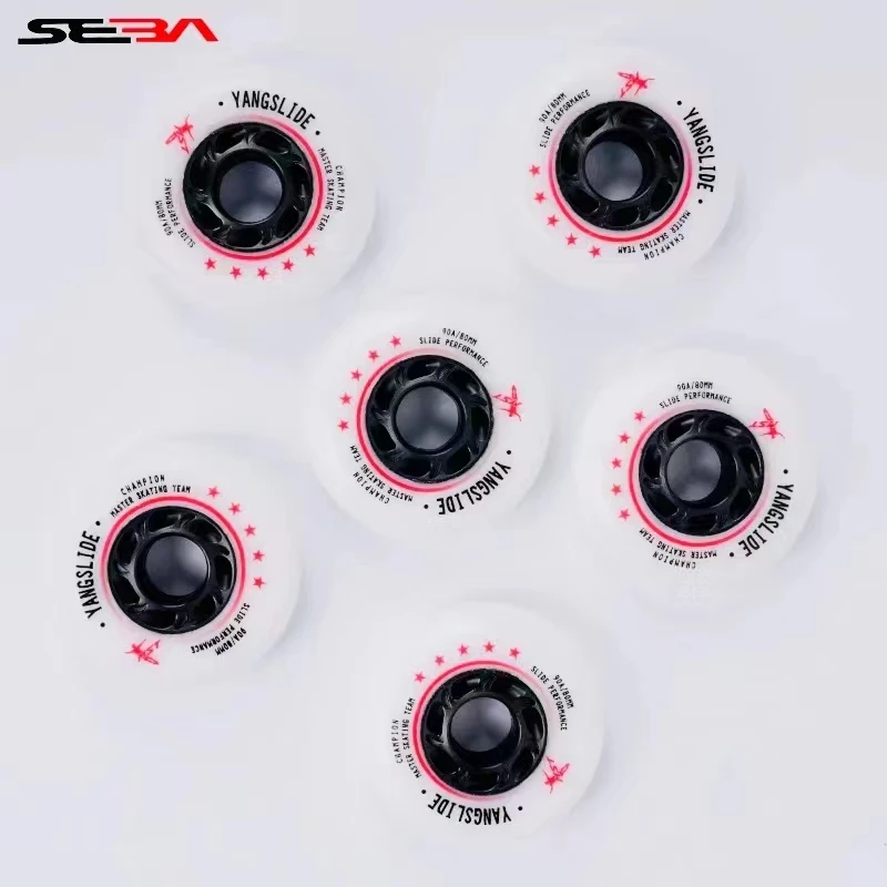 YOUNGSLIDE MST 90A Sliding Wheels for SEBA FSK Slide Skating Drift Shift Roller Inline Skates Tires 90A 72mm 76mm 80mm 8pcs