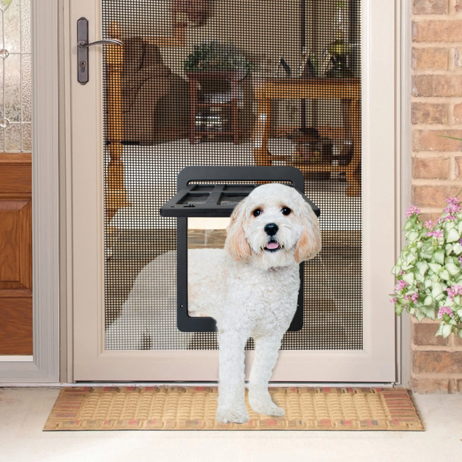 How To Put A Dog Door In A Storm Door