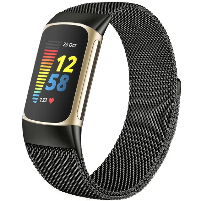 2 Cinturini Per Fitbit Charge 5/6 - Nylon Elastico Regolabile | Uomo E Donna, Sportivo E Comodo - Foto 8