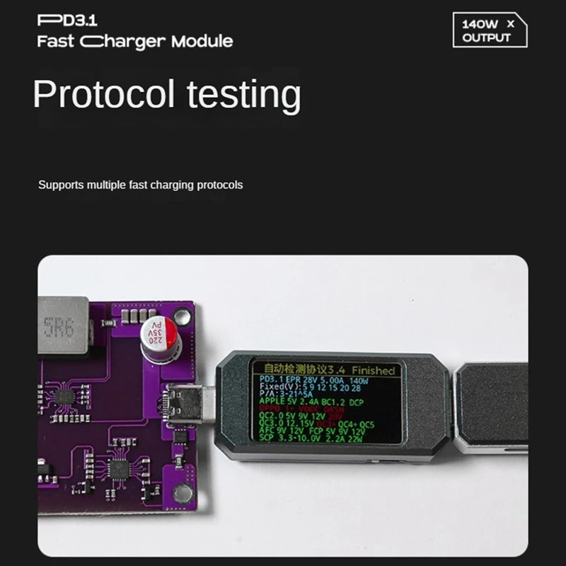 140W ���� ���� ���, DC5.5X2.5Mm ���� PD3.1 ��ȯ ���, CŸ�� ���, IP2736 28-32V �Է� ���� �ٿ� ���