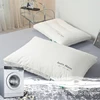 100 Percent Cotton Fabric Anti Snore Soft Hotel Quality Pillows Side and Back Sleepers for Back Stomach and Side Sleepers 48x74 4