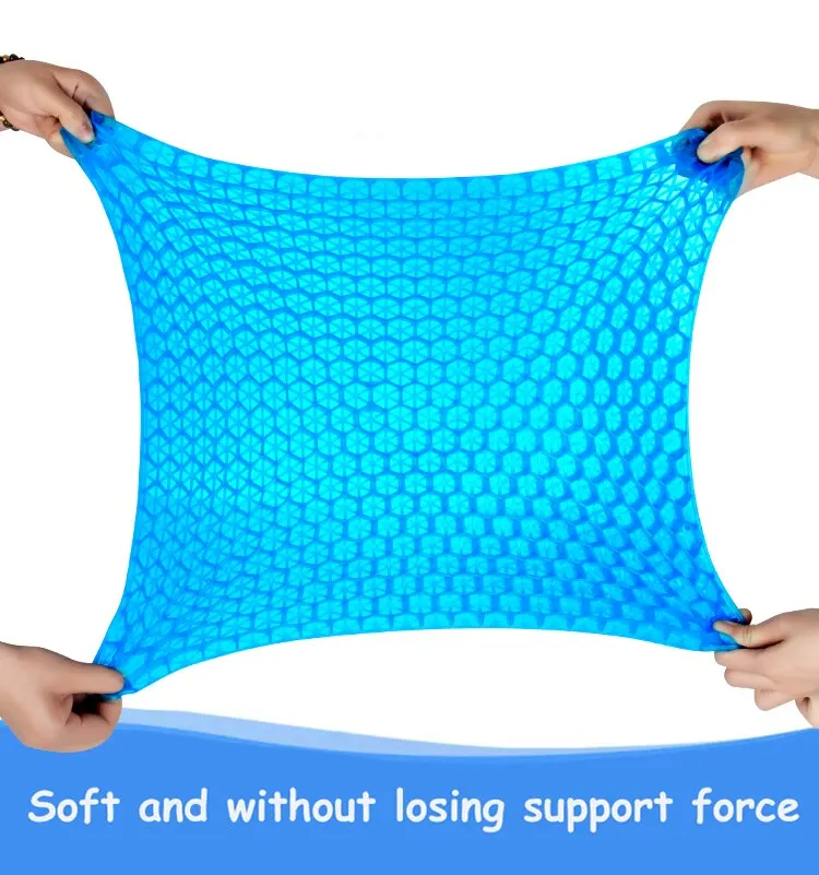 Sc36bc44ec169462c9f1c7b8c0f36630c8 Gel Seat Cushion Summer Breathable Honeycomb Design For Pressure Relief Back Tailbone Pain - Home Office Wheelchair Chair Cars Mallzona