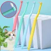 Cat Toothbrush Oral Care Pet Toothbrushes Small Heads Teeth Brush for Cats Mouth Cleaning Soft Hair Cat Toothbrush Pet Supplies 1