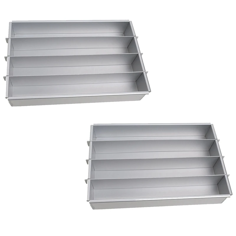 

2Piece Cake Mold Box Cutting Strip Mold Snowflake Cake Split Case Baking Accessories Silver