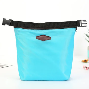 Thermal Insulated Lunch Bag Portable Oxford Cloth Cooler Lunchbox Storage Bag Carry Picinic Food Tote Insulation Package 1pc