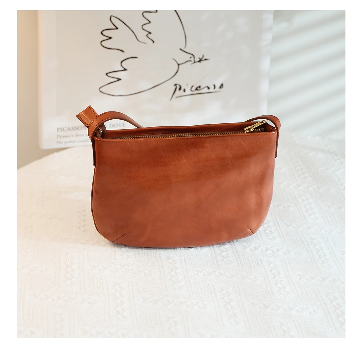 PNDME Einfache vintage hohe qualität erste schicht rindsleder frauen umhängetasche party im freien luxus echtes leder schulter tasche – Detail 12