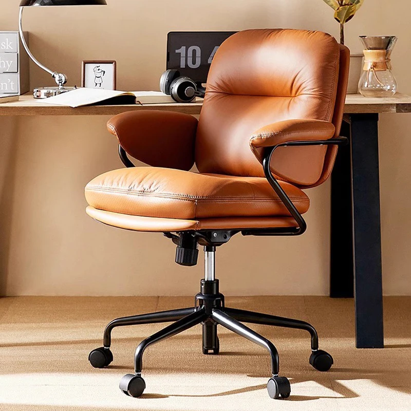 Vanity Conference Office Chairs Swivel Design Relax Working Office Chairs Mobile Bedroom Cadeira Para Computador Room Furnitures