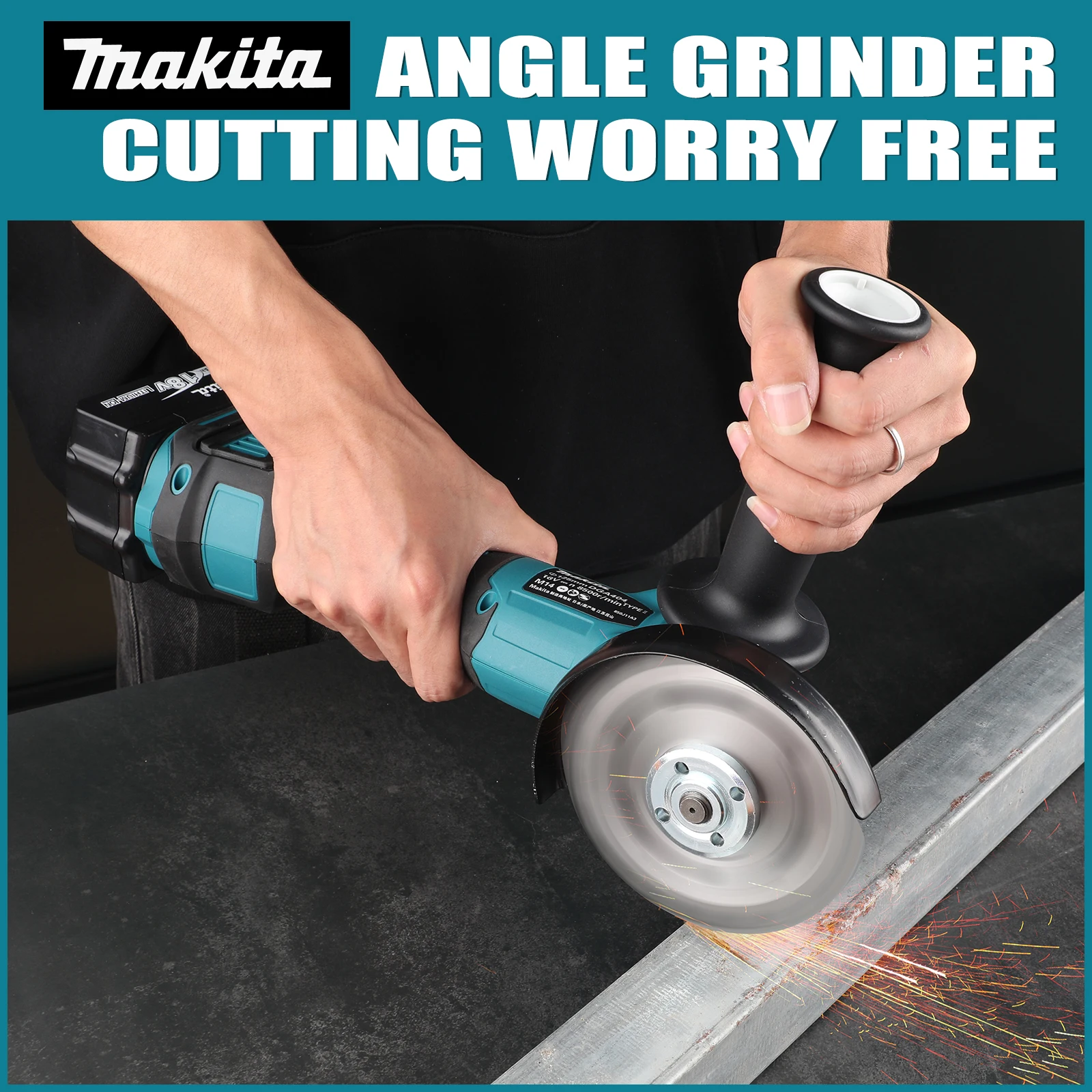 Makita DGA404 Power tools rechargeable polishing machine cutting 18V angle grinder Electric Tools