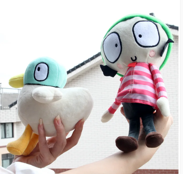 2023 New Cartoon Animation Sarah and Duck Plush Toy AliExpress