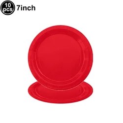 Vibrant Red Party Tableware Set for Celebrations and Events (Deep Sapphire)