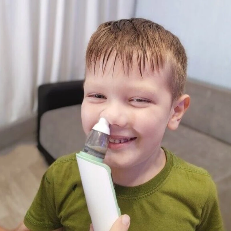 

Rechargeable Baby Nose Cleaner Silicone Suction Electric Child Nasal Aspirator Children's Stuffy Nose Cleaner Household