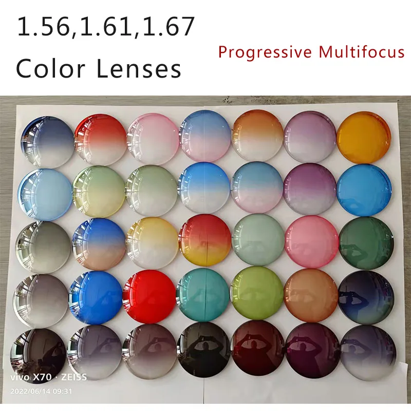 121571-91f6a1.jpg Sc36d183e5cd84431bfcaeb5420d643a22 1.56 1.61 1.67 Progressive Multifocus Prescription Optical Colorful Myopia Hyperopia Eyeglasses Lens Sunglasses Lenses Mallzona
