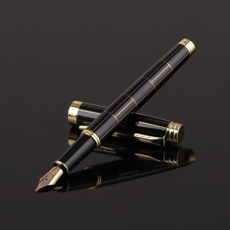 Retro Style Metal 0.5mm Fountain Pen Business Office Signature Pen fountain pen metal pen