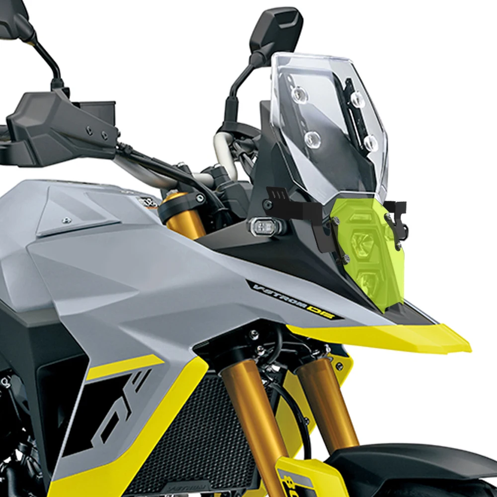 

For Suzuki VStrom V-Strom 800 DE 800DE 2023 2024 2025 Motorcycle Headlight Protector Acrylic Light Cover Guard Protection Parts