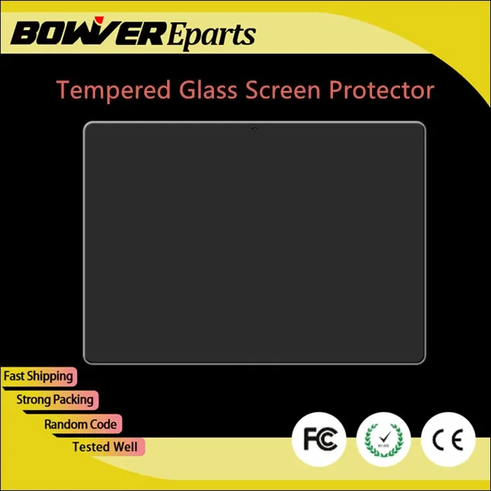 

235*165MM Premium Tempered Glass Screen Protector Film LCD Guard For BDF MTK6580 10.1 inch / BDF KT107_V01 KT107 V01 3G Tabl