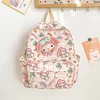 New Fashionable Sanrio Children's School Bag My Melody Kuromi Cinnamoroll Hello Kitty Cute Large Capacity Children's Backpack 6