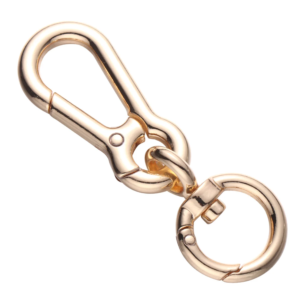 

3pcs Traction Rope Hook Bag Strap Loop Shoulder Strap Chain Buckle Replacement Buckle Accessories (Style 1)