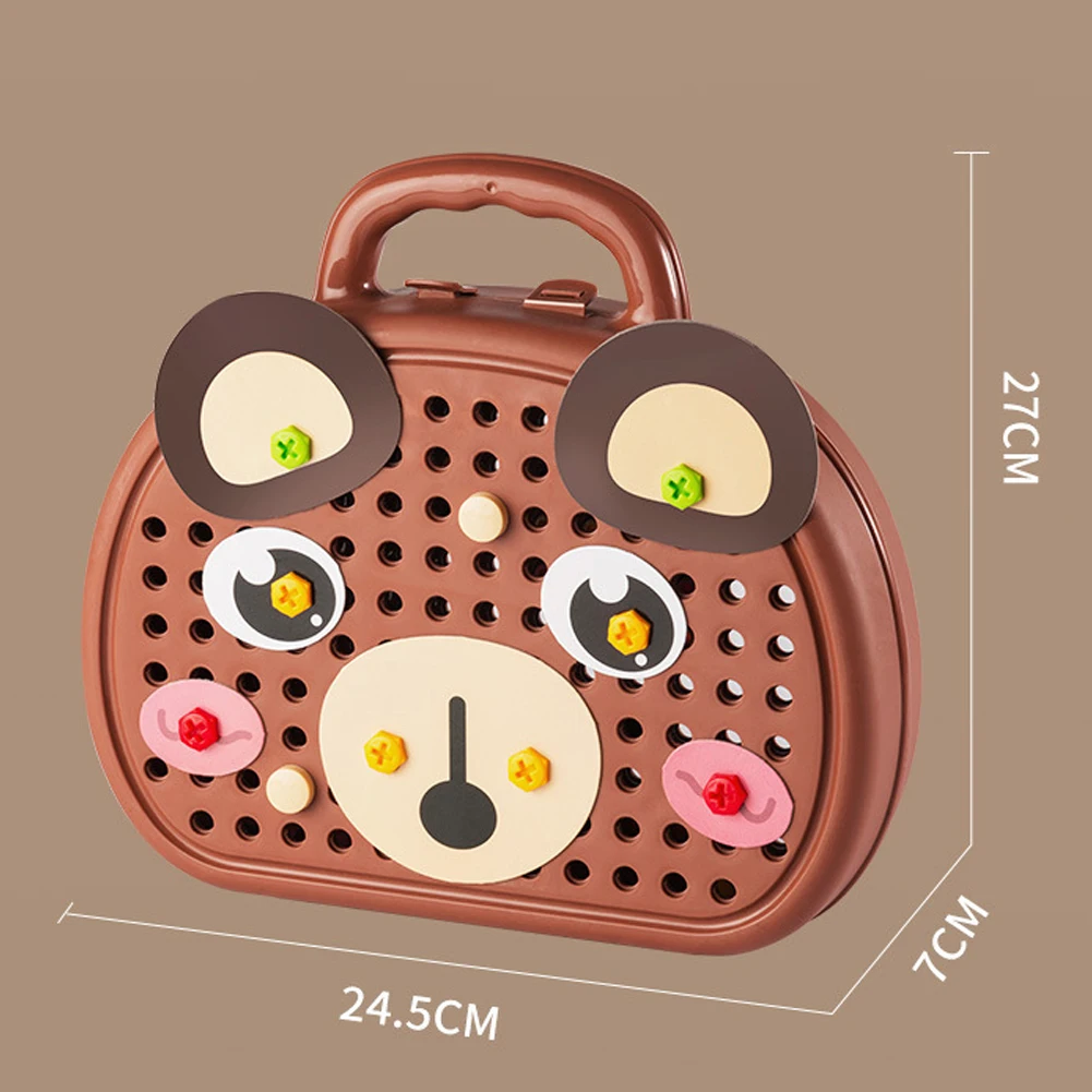 Valisette ours Montessori pour enfants