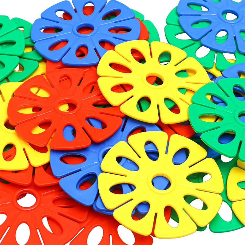 Snowflake Building Blocks Building Blocks Toys 9CM For 3 5 7 9 Years Old Boys Girls
