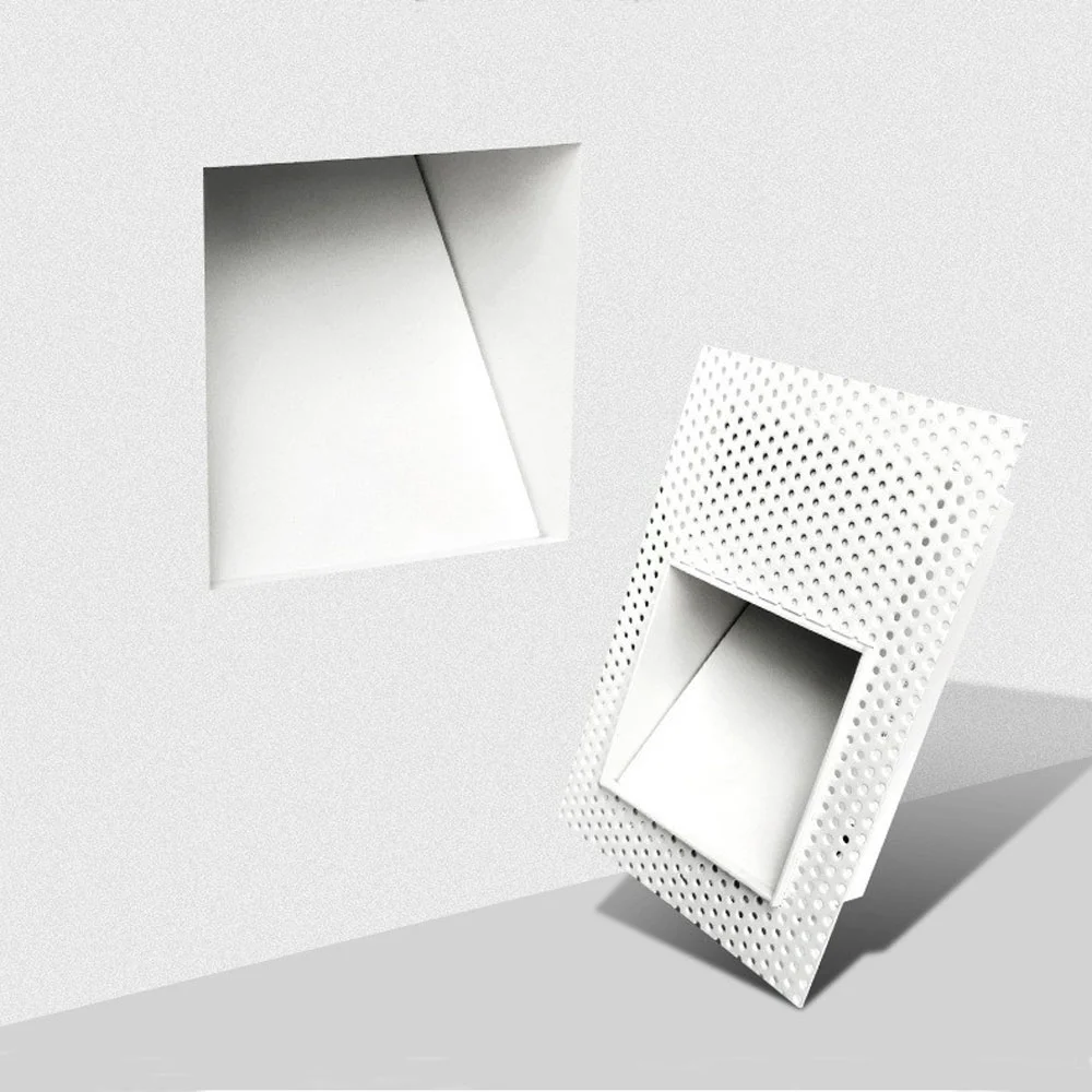 LED Wall Lamp Recessed Motion Detect 3W Step StairCase Lighting For Home Channel Corridor Hotel Indoor Night Footlight wall light,led wall lamp,motion sensor light,led light