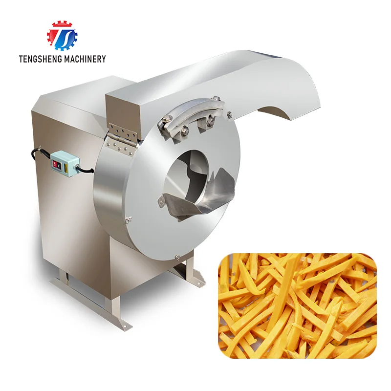 

Popular High Output Potato Chips Cutting Machine Industrial Vegetable Cutter Electric Commercial Potato Chips Cutter