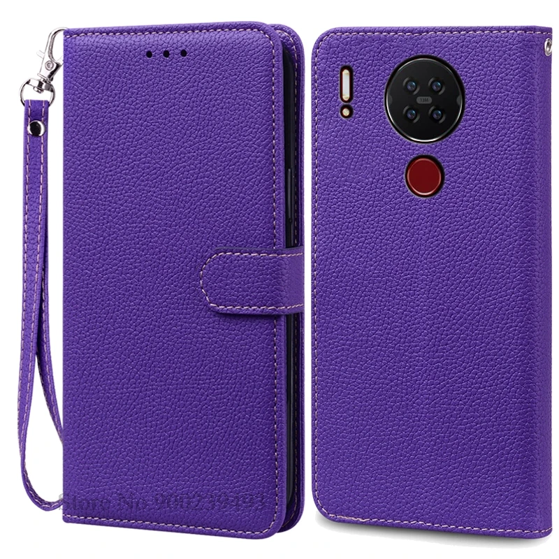 Elegant Leather Flip Wallet Phone Case with Bumper Protection