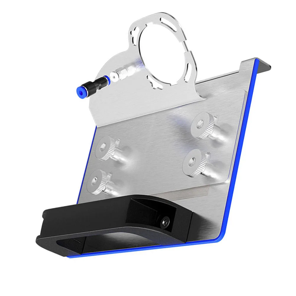 

Achieve Clean and Professional Tile Chamfering with this Angle Grinder Stand Compatible with Type 100 Grinders