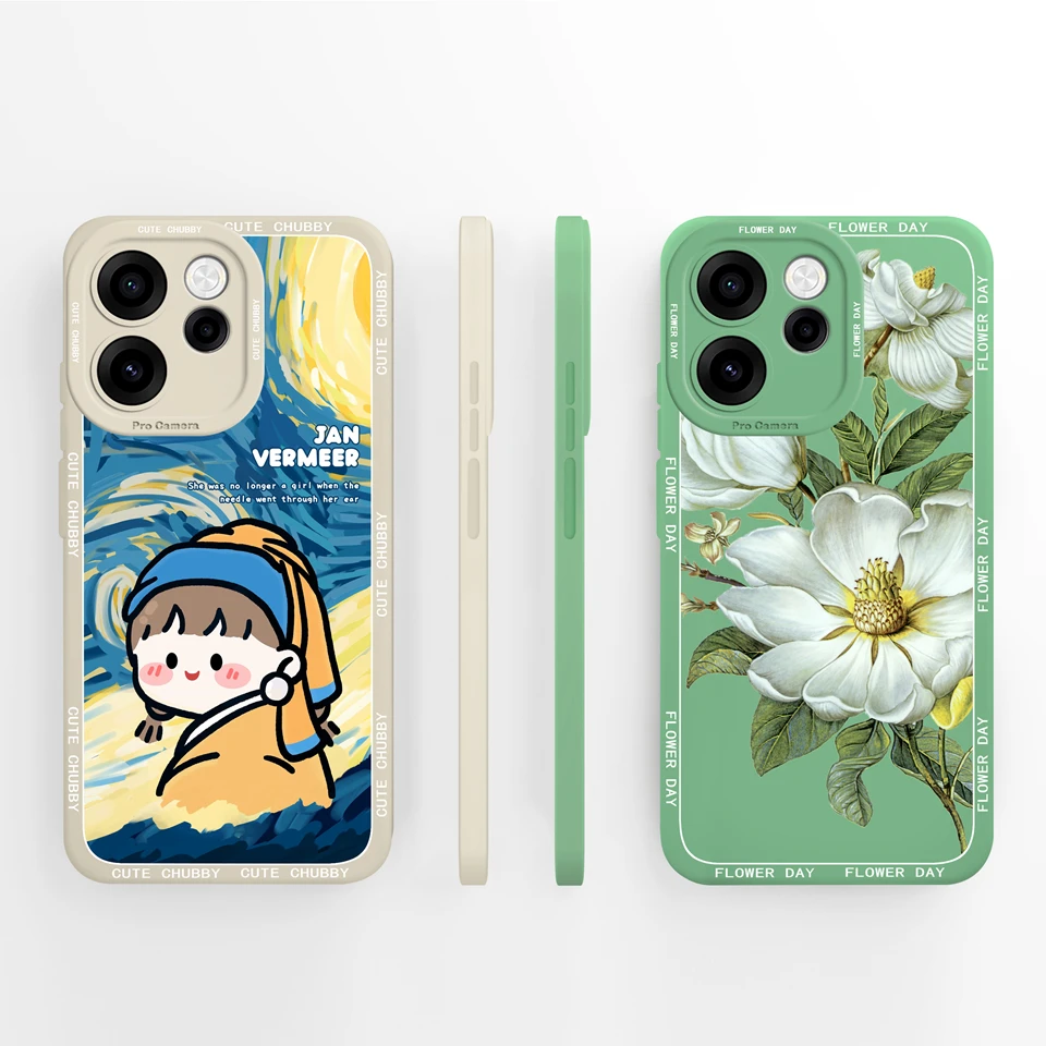 Cute Kitten Moon Shockproof Case with Camera Protection