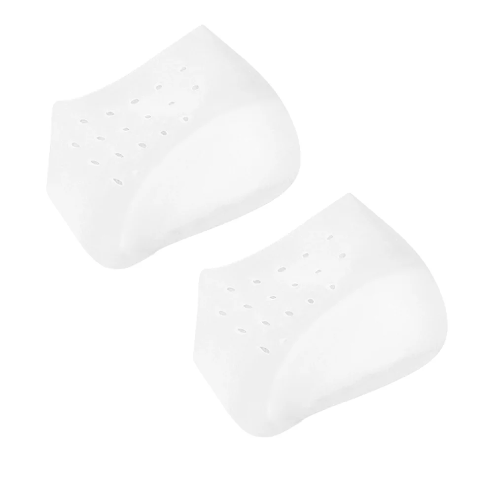 

1 Pair of Silicone Heel Lift Insoles Height Increase Socks Heel Invisible Heel Cushion Inserts Heel Lifter Socks Elevators Pads