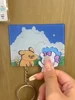 House Key Holder Couple Keychain Hanger Home Decor Couples Share Key Chain Rack Jigsaw Up Movie Key Ring Holder Creative Gift 6