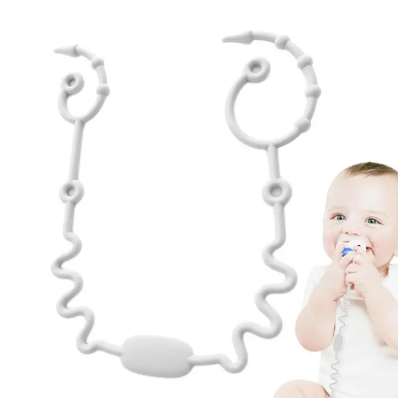 

Стрейч-ремешок для игрушек «Ловец», игрушечный поводок для зубов, детская игрушка, высокий стул, детская игрушка, зажим для соски