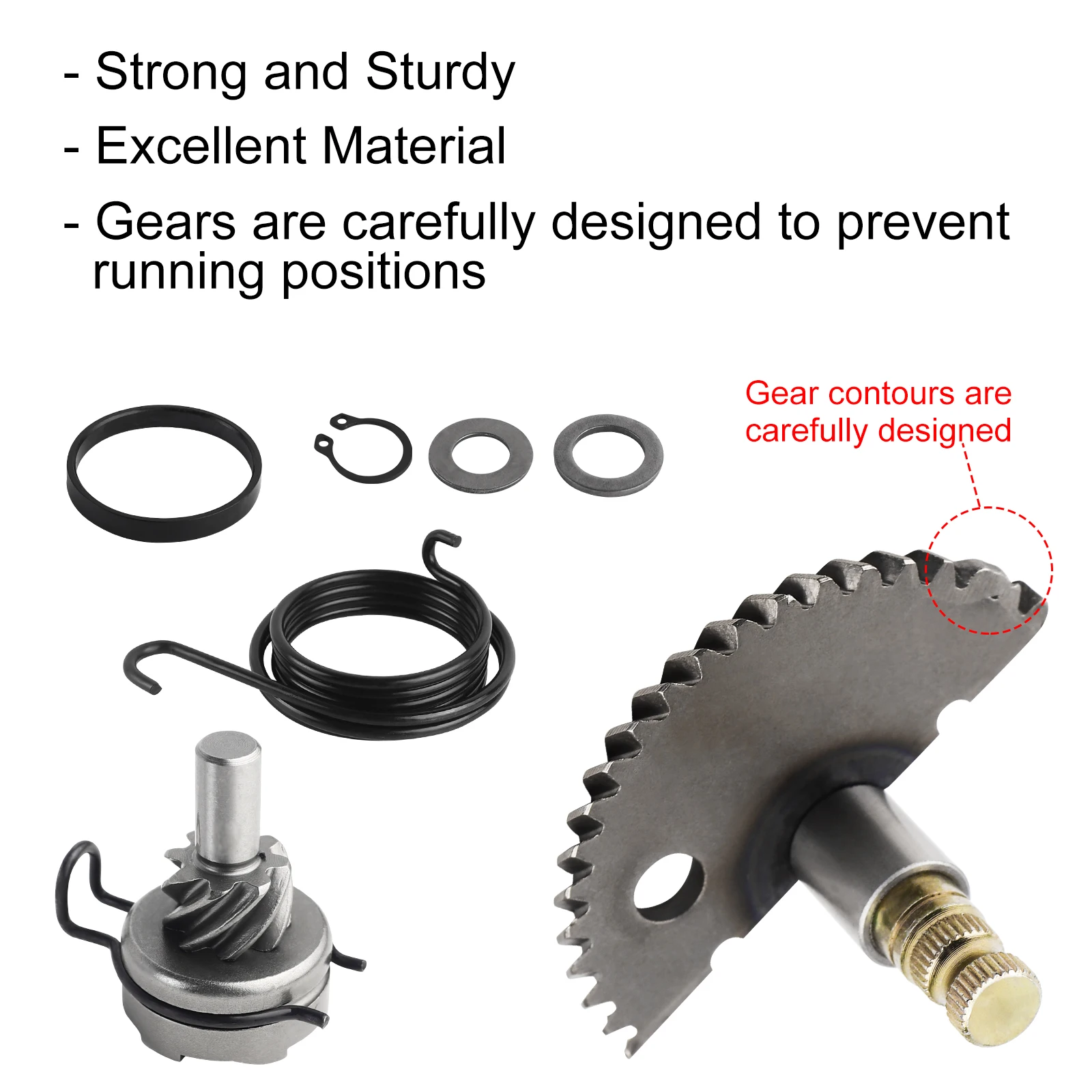 Levier De Démarrage CNC GY6 49cc 50cc 100cc 125cc, Pour Scooter Yamaha Honda 139QMB JOG50/90 TACT DIO50 RSZ ZY100 Force 100